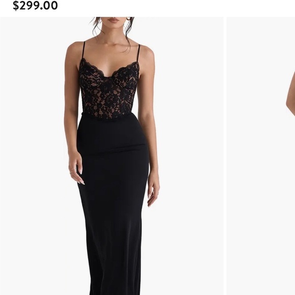 Black Nordstrom dress, wore once. Altered the length a tiny bit. - Picture 1 of 2